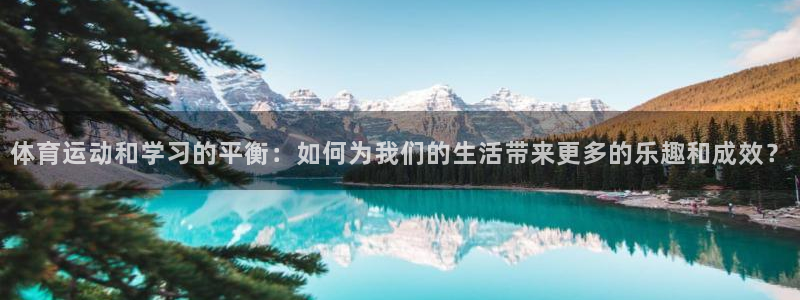 体育运动和学习的平衡：如何为我们的生活带来更多的乐趣和成效？